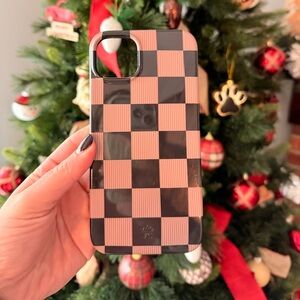 Velvet Caviar Checker Phone Case 14 plus